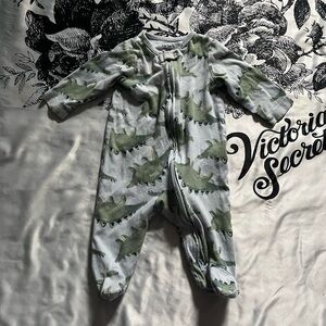 Carter's blue dinosaur baby boy onesie